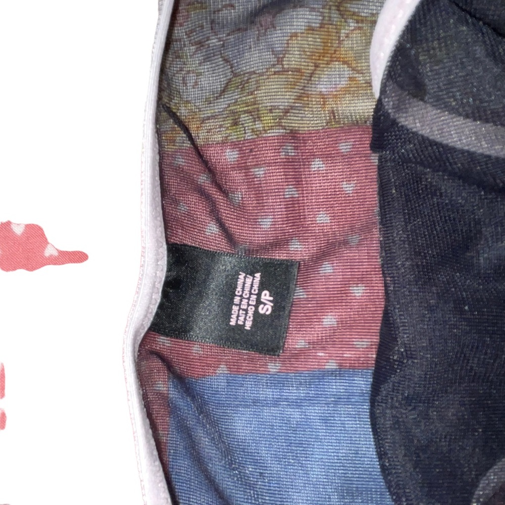 Victoria's Secret Sheer Lace Babydoll  2 Pc Set Black Pink Size Small - Picture 7 of 7